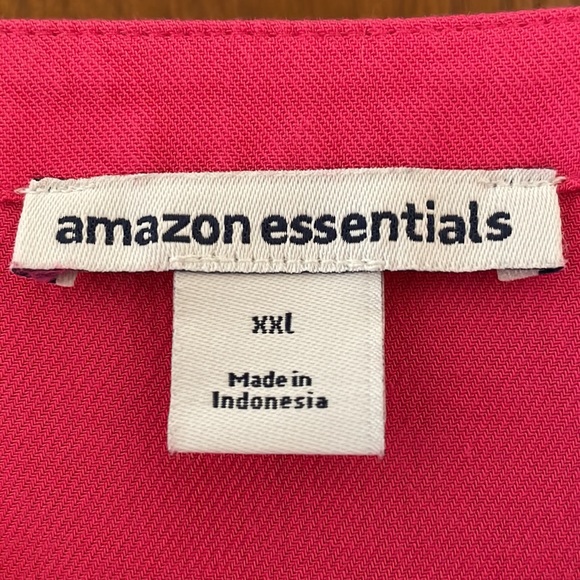 Lightweight Bright Pink Blouse, Size XXL - Picture 2 of 5